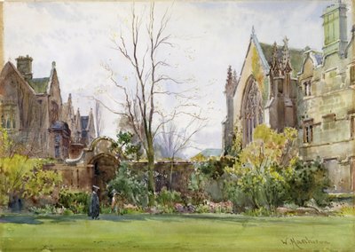 Radcliffe Quad, University College, Oxford de William Matthison